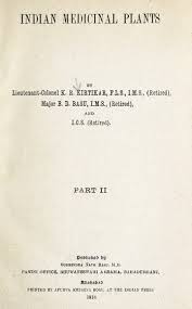 Indian Medicinal Plants, Text Part-II