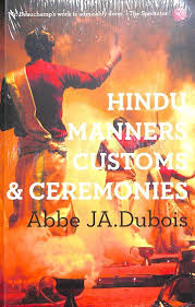 Hindu Manners, Customs and Ceremonies