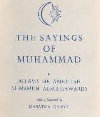 The sayings of Muhammad  (S.)