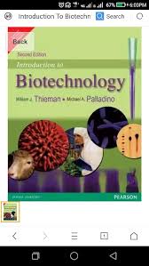 Introduction To Biotechnology By Theiman & Palladino