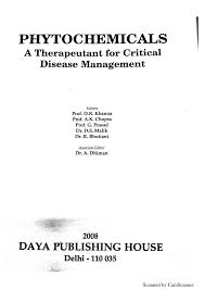 Phytochemicals: A Therapeutant for Critical Disease Management