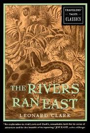 The rivers ran east