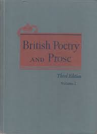 British poetry and prose third edition