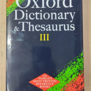 Oxford Dictionary & Thesaurus III